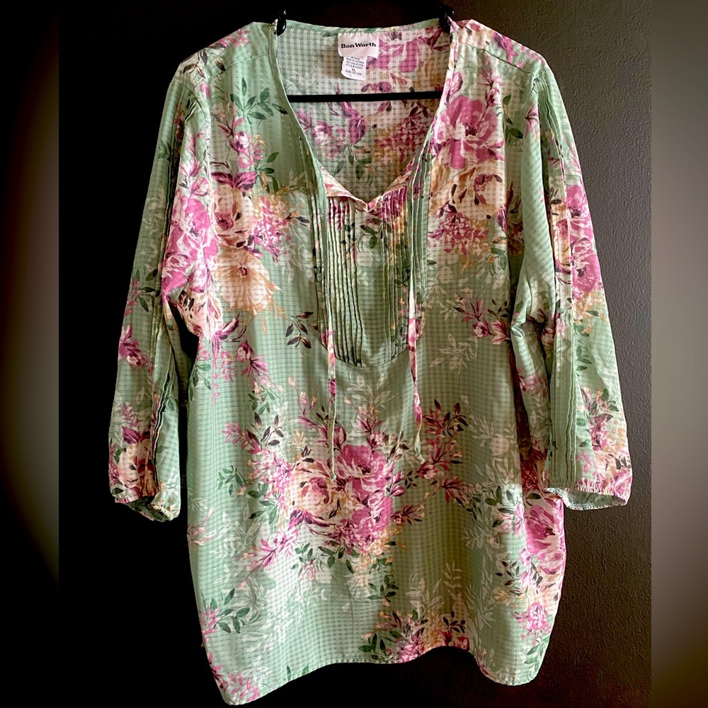 Womens XL BonWorth Blouse